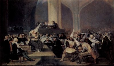 Inquisition Tribunal by Francisco de Goya